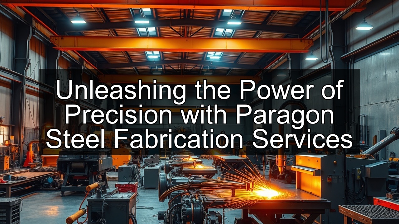 shearing Paragon Steel metal cutting services cutting Paragon Steel metal fabrication services beam splitting